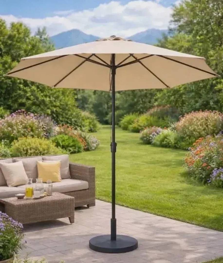 Garden parasol 230 x 180 cm and 300 x 200 cm, base not included