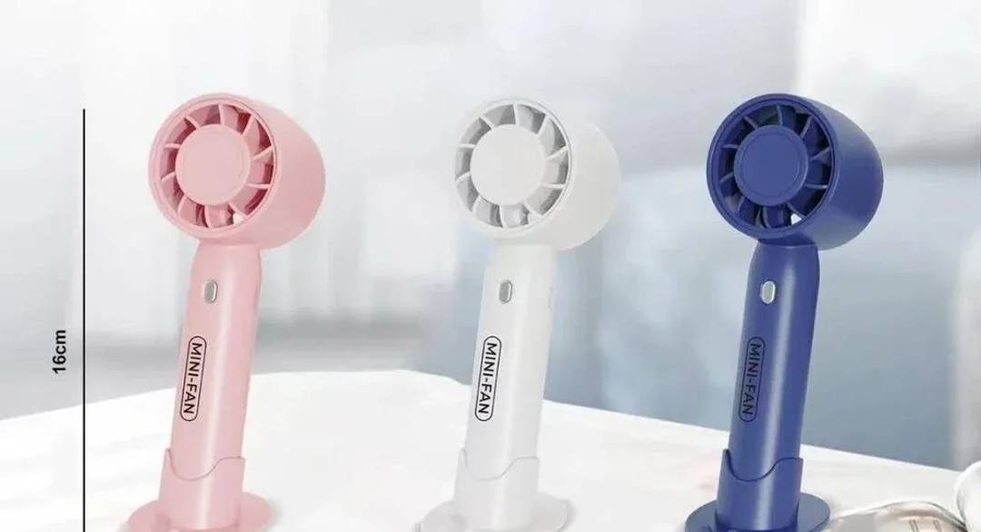 Prenosivi mini turbo ventilator T-10 sa postoljem-držačem za telefon