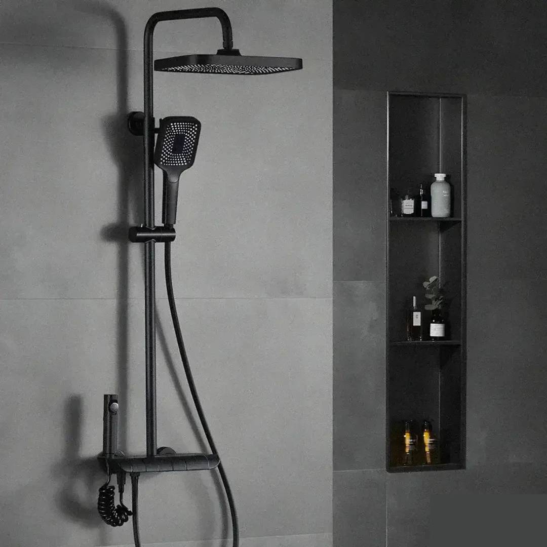 Aqua Bath shower set with shower head, hand shower and faucet