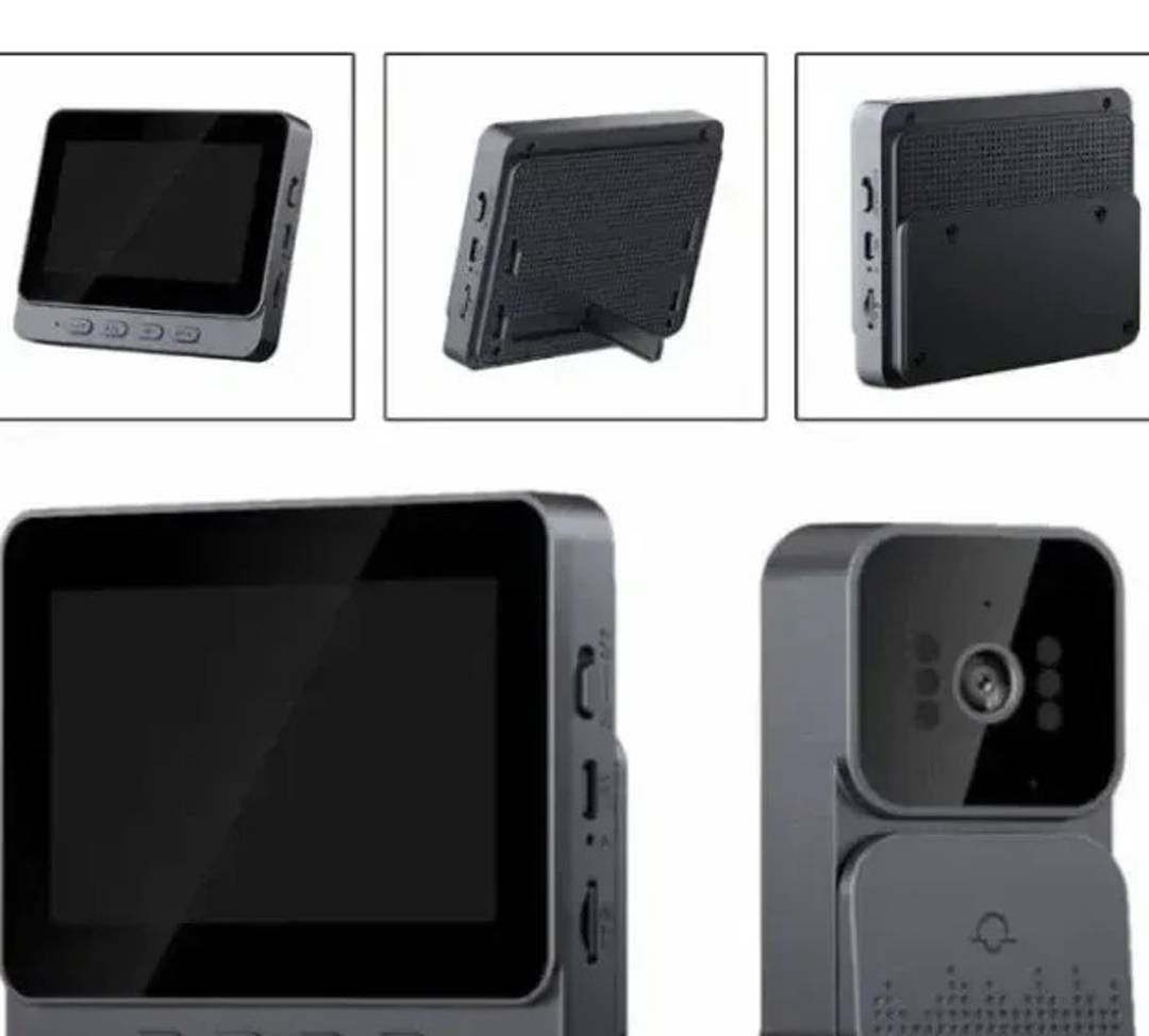 Bežično video zvono sa monitorom 4,3" IPS, noćnim vidom i interfonom