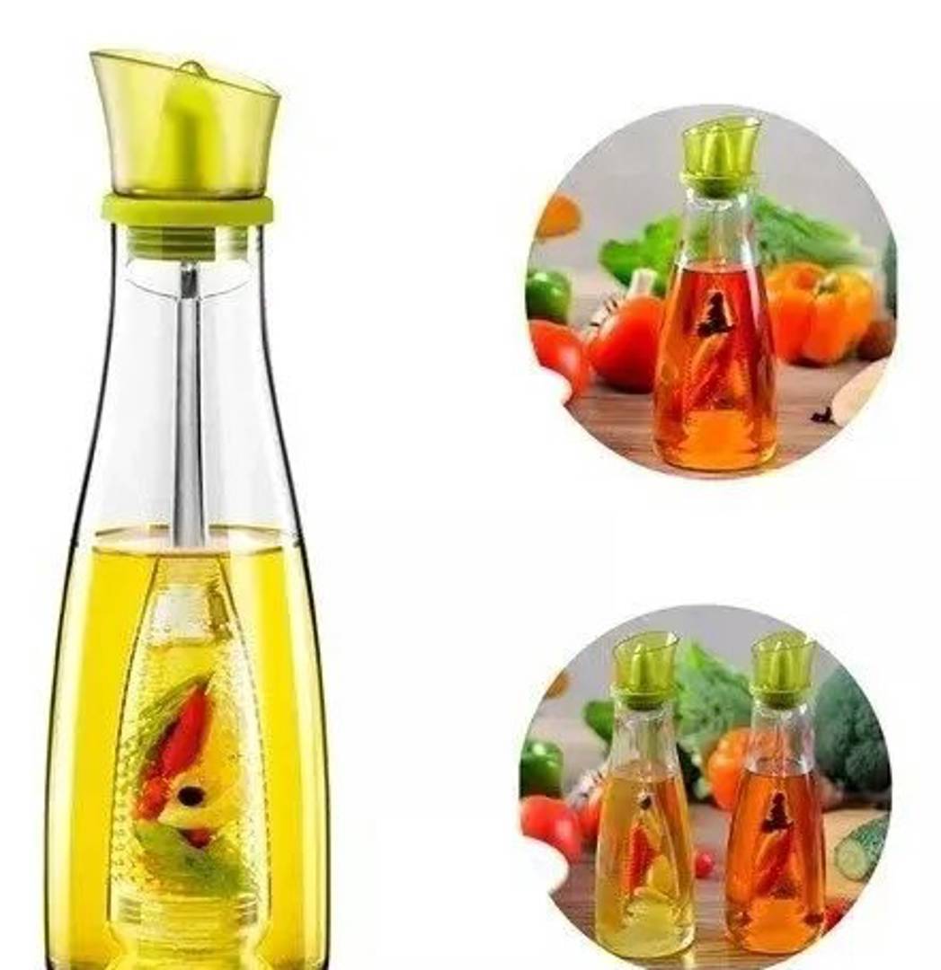 Glasölausgießer für Öl und Essig, 500 ml