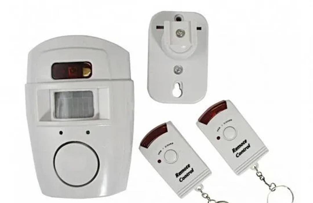 Alarm sa senzorom pokreta, sirenom 105 dB i 2 daljinska upravljača