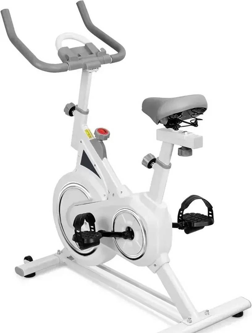 Bicicletă fitness cu rezistență magnetică și volantă de 6 kg