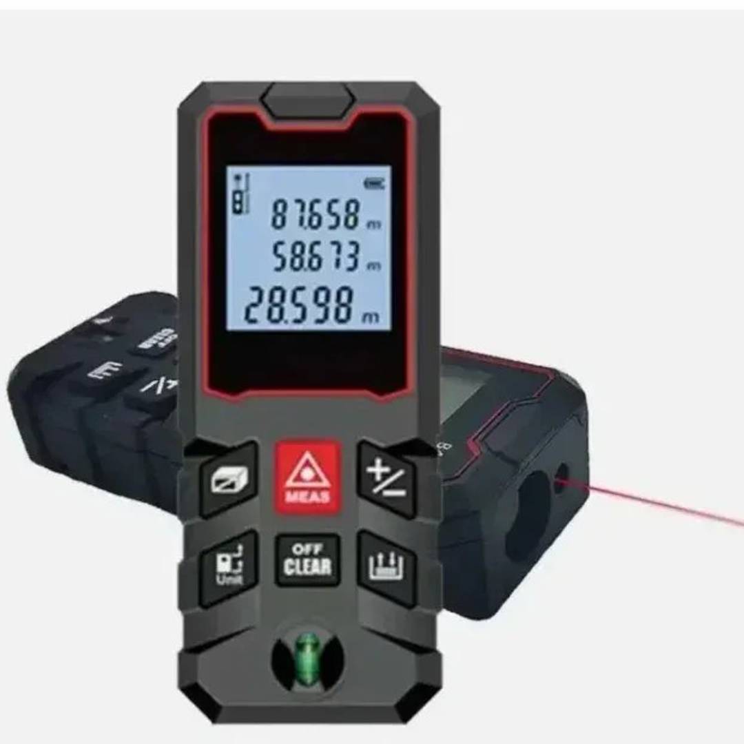 Laserski daljinomer do 70 m sa osvetljenim ekranom i torbicom
