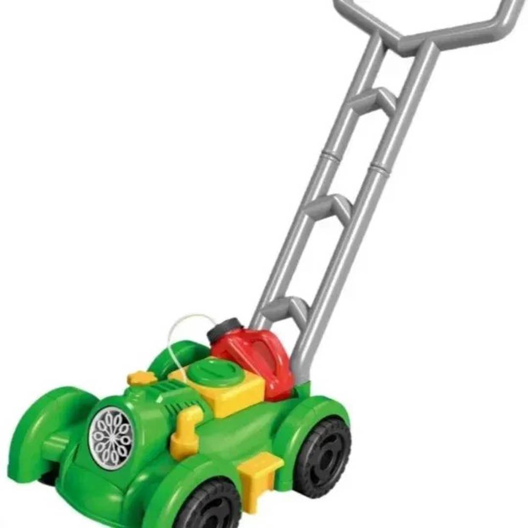 Kinder-Rasenmäher, der Seifenblasen macht, Höhe 43 cm