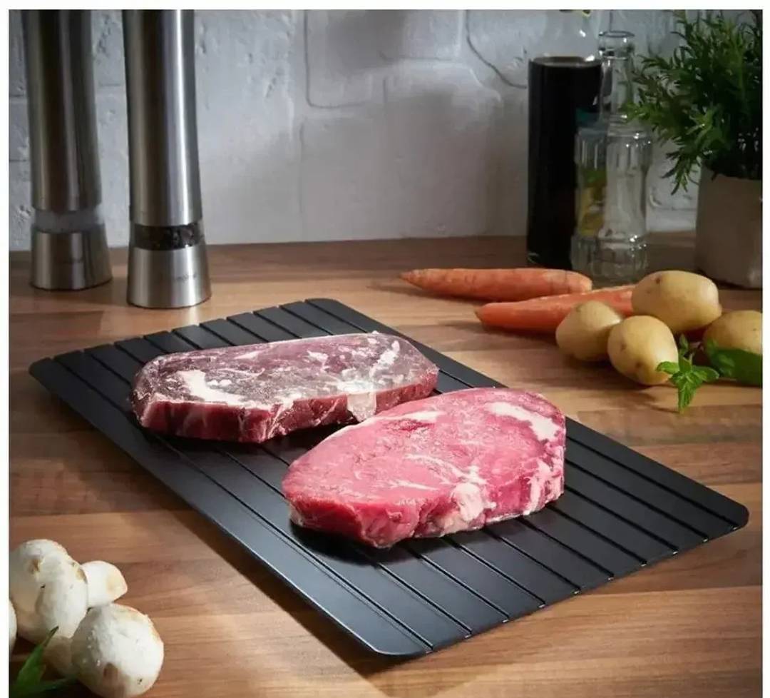 Auftauplatte für Fleisch – schnelles Auftauen ohne Strom