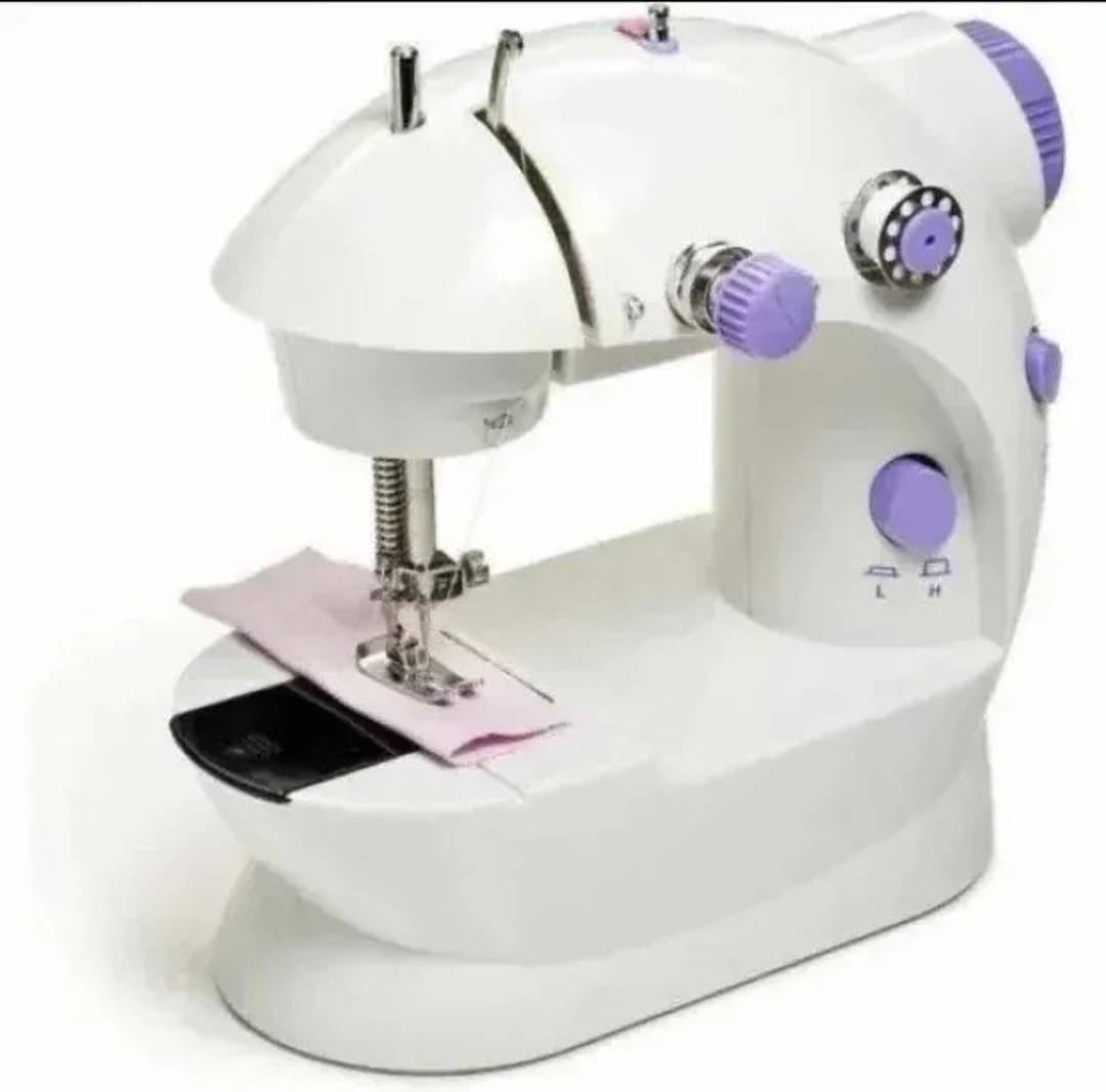 Mini Sewing Machine SM-202A with Foot Pedal and Adapter