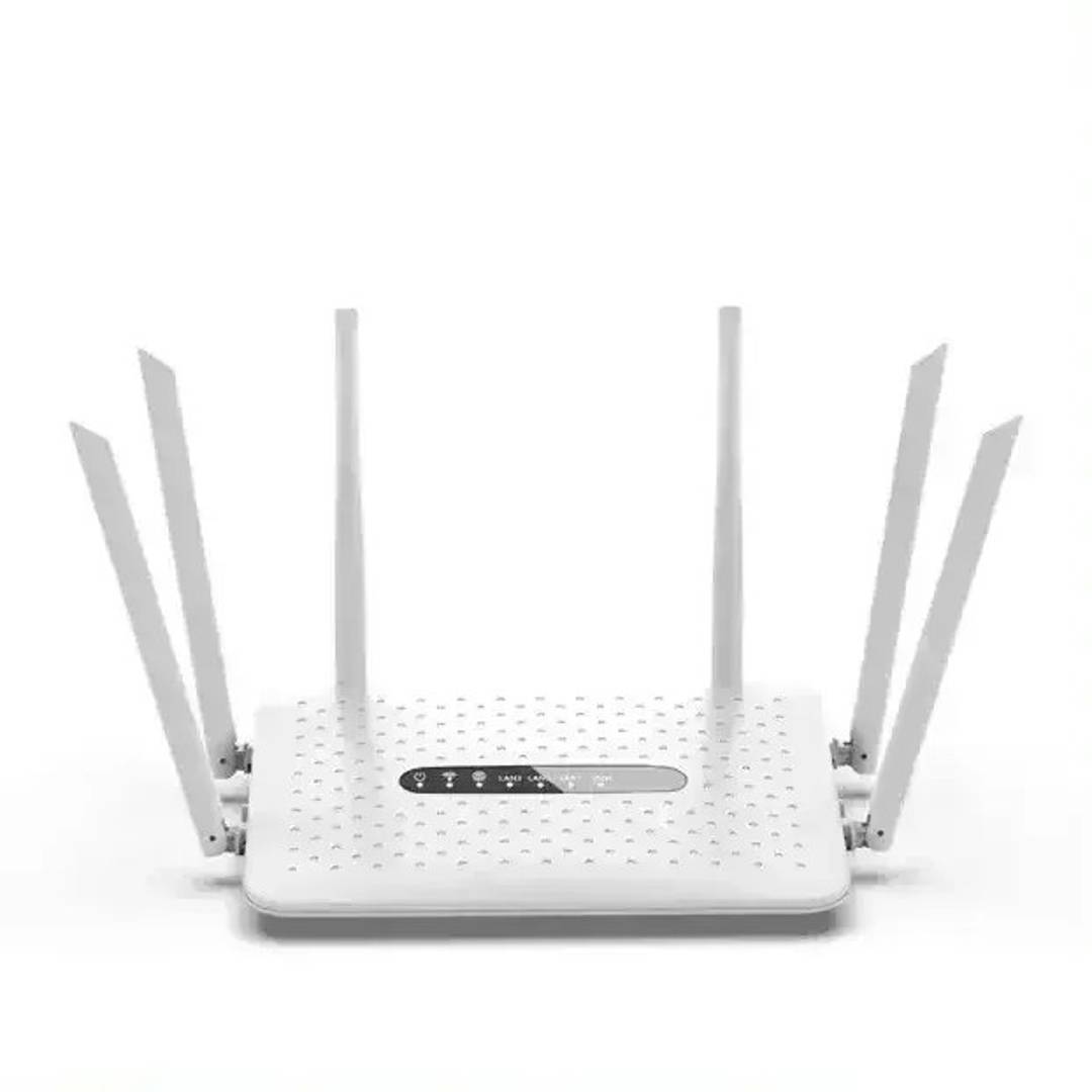 Dual-band Wi-Fi router 2.4/5 GHz with 6 antennas