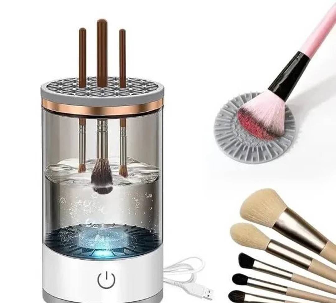 Elektrischer Make-up-Pinselreiniger und -trockner mit USB-Ladefunktion