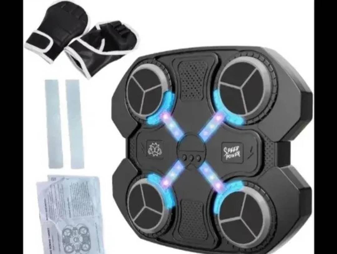 Wandmontiertes Musik-Boxgerät mit Bluetooth und Lichtern