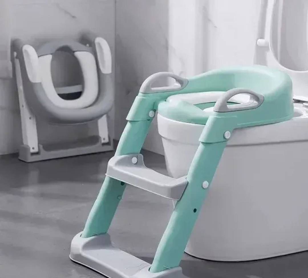 Kindertoilettensitz mit Treppe, klappbar