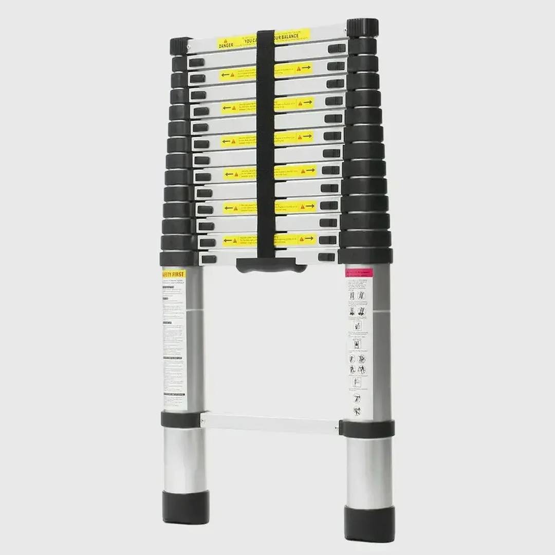 Teleskopske aluminijumske merdevine 4,4 m, nosivost 150 kg