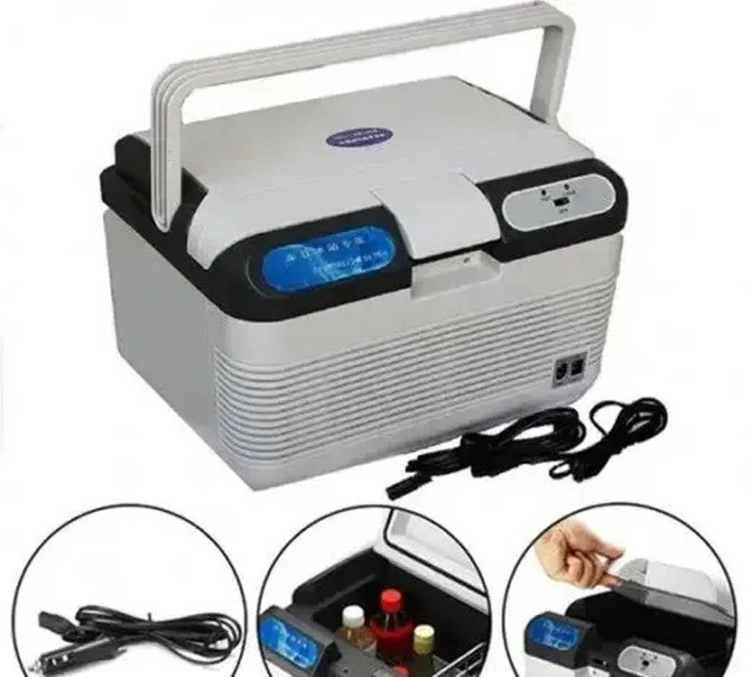 Frigider auto portabil 12 l, 12 V / 220 V, răcire și încălzire
