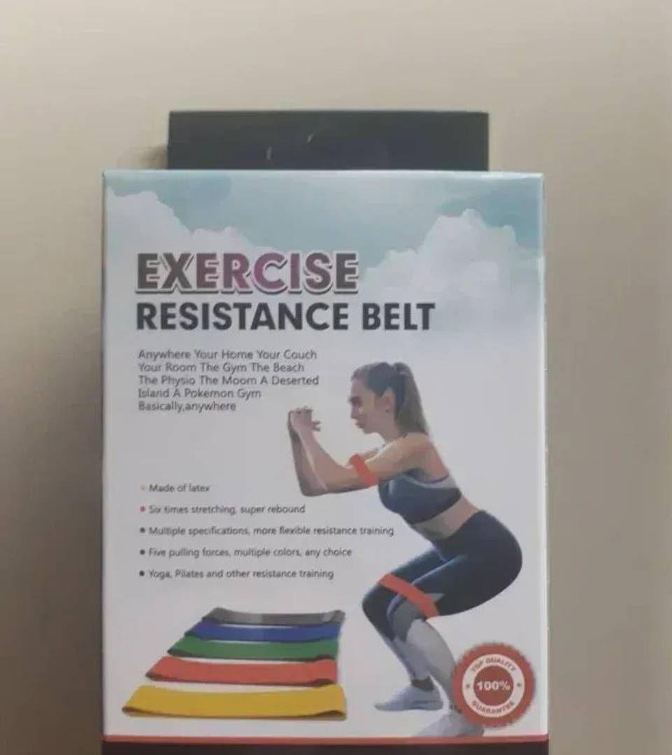Set de benzi elastice pentru antrenament, 5 bucăți