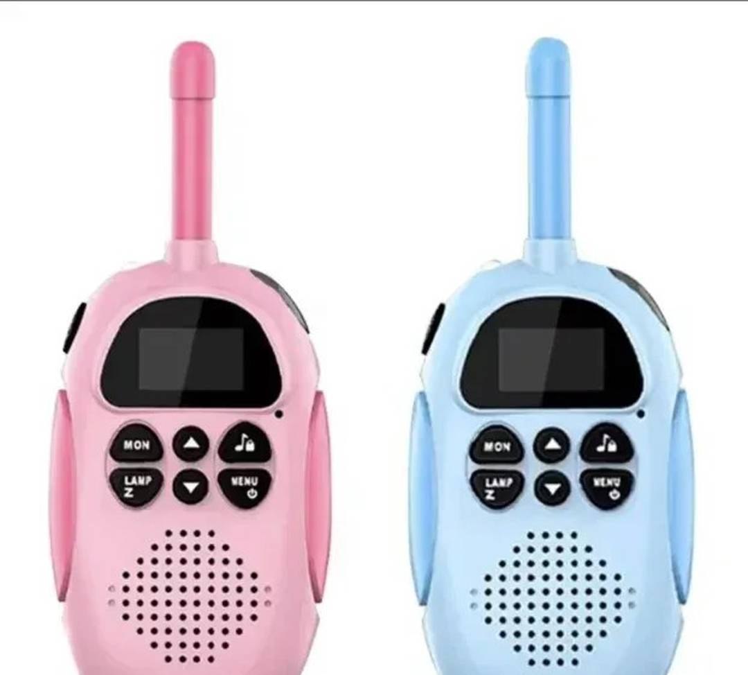 Kinder-Walkie-Talkie-Set mit 1000-mAh-Akku, 22 Kanälen und LED-Lampe