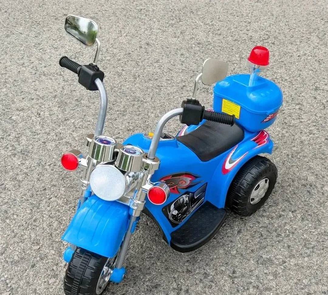 Kinder-Polizeimotorrad mit Akku, 8 Ah
