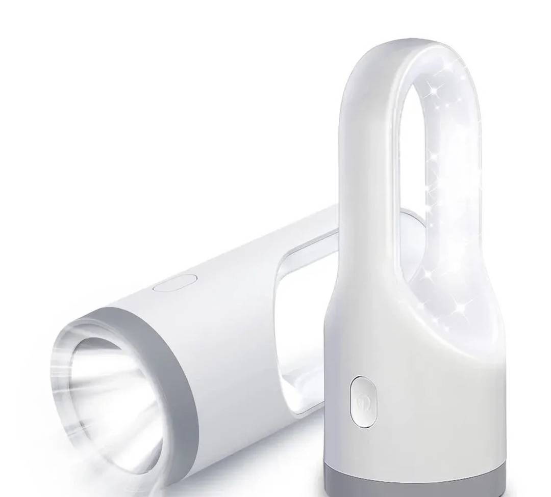 Punjiva LED lampa 2 u 1: baterijska i stona lampa