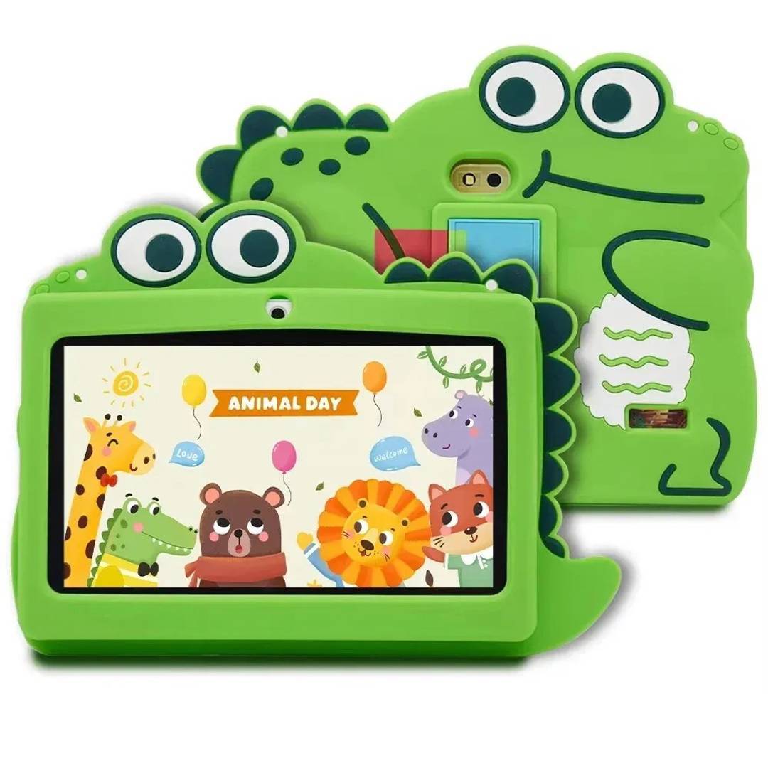 Tabletă Android pentru copii Wintouch, cu husă din silicon și control parental