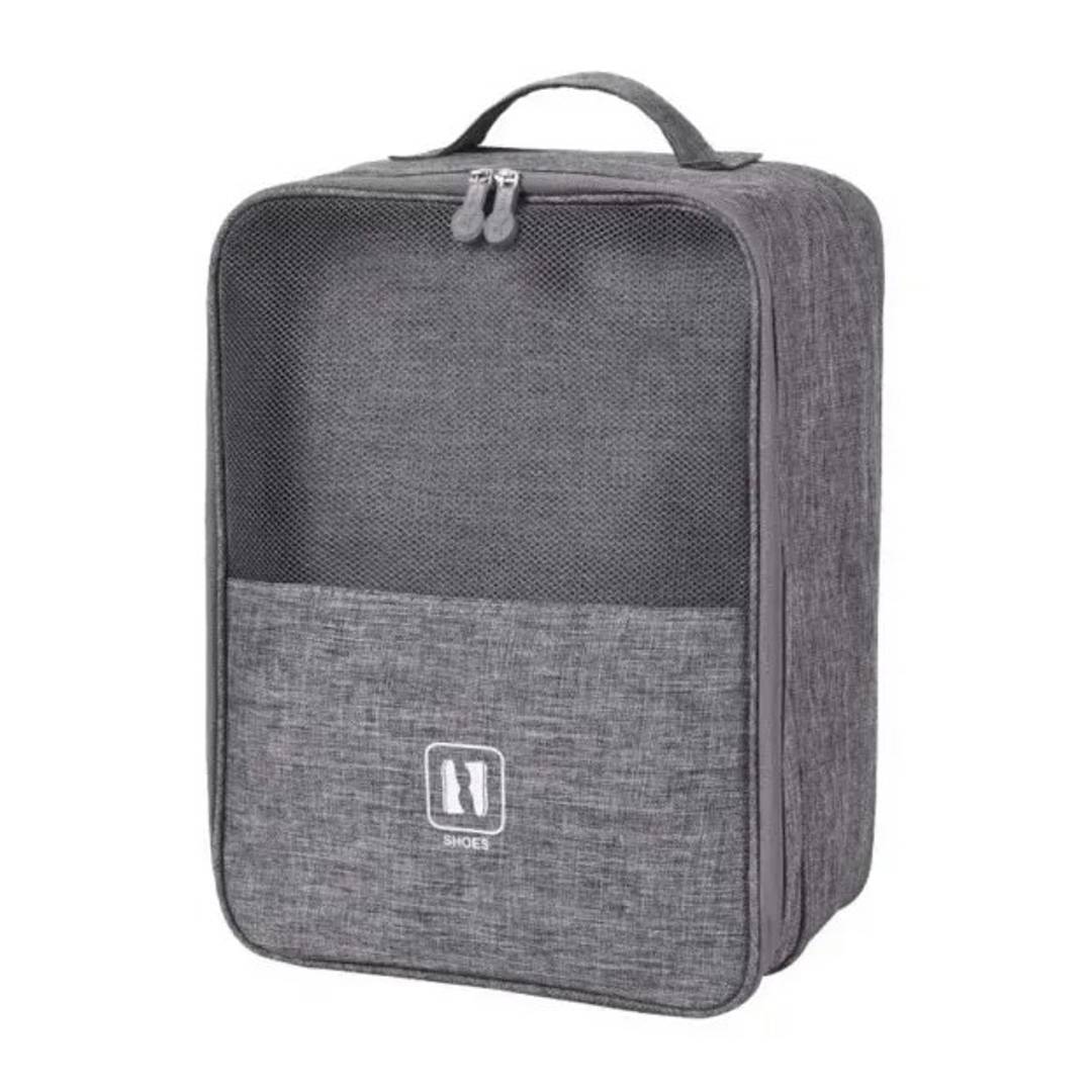 Reisetasche für Turnschuhe und Schuhe mit Griff und Koffergurt