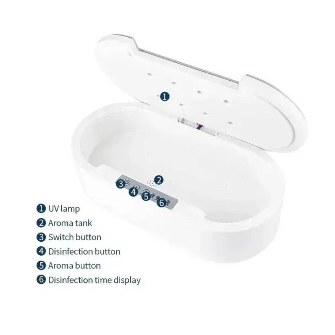 UV sterilizator-kutija za telefon, nakit i sitne predmete sa aroma funkcijom