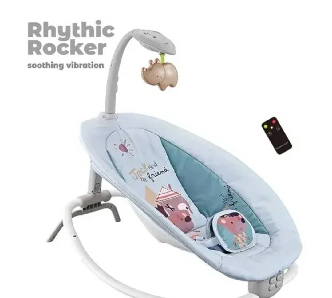 Muzička ljuljaška-ležaljka za bebe do 20 kg sa vibracijom i daljinskim