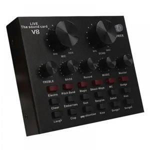 Externe USB-Soundkarte V8 mit Bluetooth und Effekten — Beograd