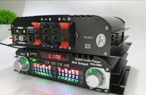 4-kanalno Bluetooth pojačalo BT-998, 4 × 40 W, 12 V — Beograd