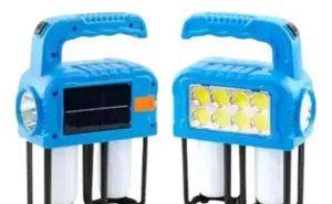 Solarna ručna lampa LY-6699 sa COB svetlom i power bank funkcijom — Beograd