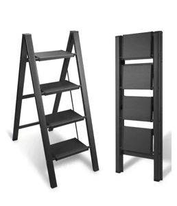 Scară pliabilă din aluminiu cu 4 trepte, capacitate de încărcare 150 kg — Beograd