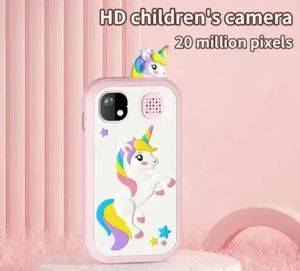 Aparat foto pentru copii, în formă de telefon, cu motiv cu unicorn, ecran de 2,8 inchi — Beograd