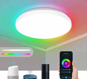 Smarte Wi-Fi-LED-Deckenleuchte mit RGB-Licht und App — Beograd
