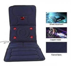 Massagematte mit 7 Vibrationsmotoren und Wärmefunktion, 150 × 55 cm — Beograd