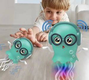 Tanzendes Oktopus-Spielzeug mit Musik und Lichtern, USB-aufladbar — Beograd