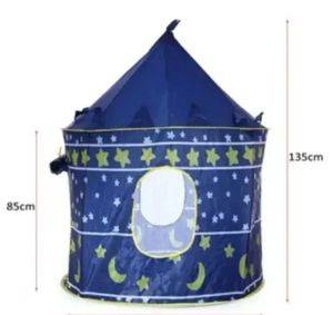 Cort pentru copii în formă de castel, cu steluțe, înălțime 135 cm — Beograd