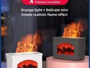 Ovlaživač vazduha i aroma difuzor sa efektom plamena, 270 ml — Beograd