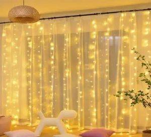 LED-Lichtervorhang 3 × 3 m — Beograd