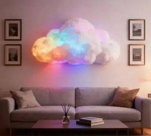 3D RGB LED oblak za zid ili plafon, LED rasveta 200 cm — Beograd