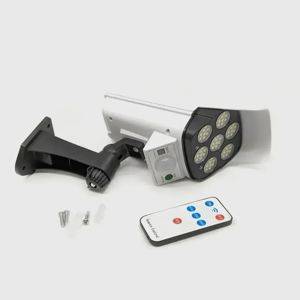 Solarna LED lampa u obliku lažne kamere sa senzorom pokreta, 2 kom — Beograd