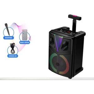 Karaoke Bluetooth zvučnik BT-2067 8" sa mikrofonom i točkićima — Beograd