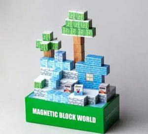 Cuburi magnetice de construit, 144 de piese — Beograd