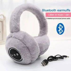 Zimske pliš slušalice-štitnici za uši sa Bluetooth-om — Beograd