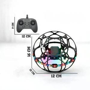 Drohnenball S34 mit Schutznetz, HD-Kamera und LED-Leuchten — Beograd