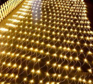 LED-Lichternetz 3 × 2,5 m, 200 LEDs, warmweiß — Beograd
