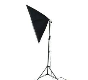 Set softbox pentru iluminare de studio 50 × 70 cm, cu bec LED și stativ — Beograd
