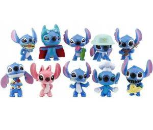 Комплект фигурки Stitch, 10 броя — Beograd