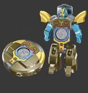 Mini robot transformabil, jucărie, 10 cm — Beograd
