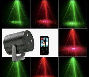 Disco-Laser mit roten und grünen Strahlen und Fernbedienung — Beograd