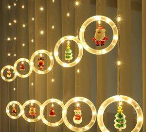 LED-Ringe mit Weihnachtsfiguren, 10 Stück — Beograd