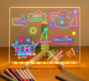 Tablă LED pentru desen, cu 7 culori de lumină și alimentare USB — Beograd