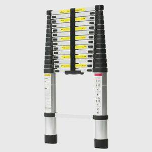 Teleskopske aluminijumske merdevine 4,4 m, nosivost 150 kg — Beograd
